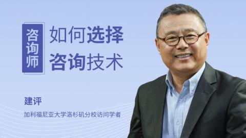 咨询师如何选择咨询技术