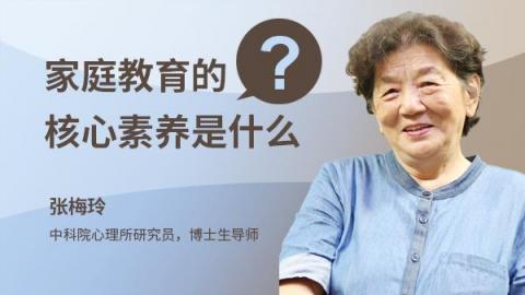 张梅玲：家庭教育的核心素养是什么？